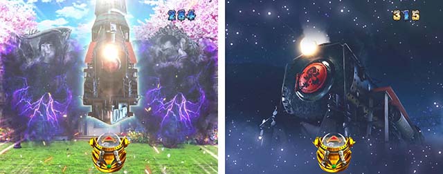 ぱちんこ牙狼月虹ノ旅人・リーチ前予告