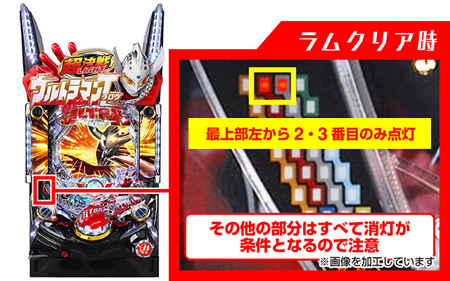 ぱちんこウルトラマンタロウ2・ラムクリア