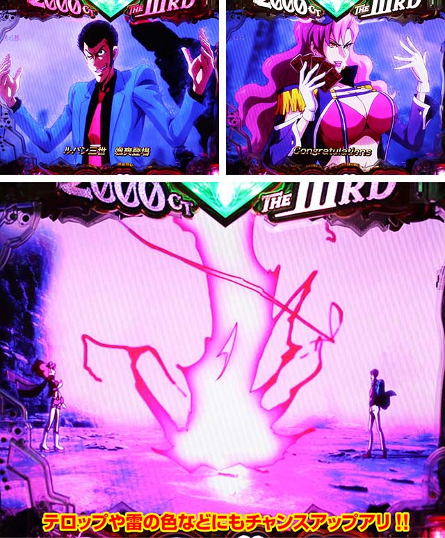 ぱちんこ・ルパン三世2000カラットの涙・神GOLDEN TIME