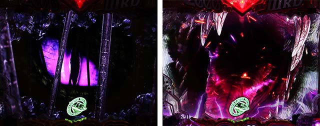 ぱちんこ・ルパン三世2000カラットの涙・リーチ前予告