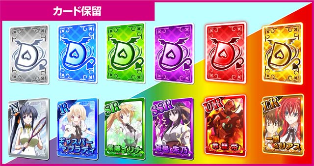 ぱちんこハイスクールDD真紅・保留変化予告