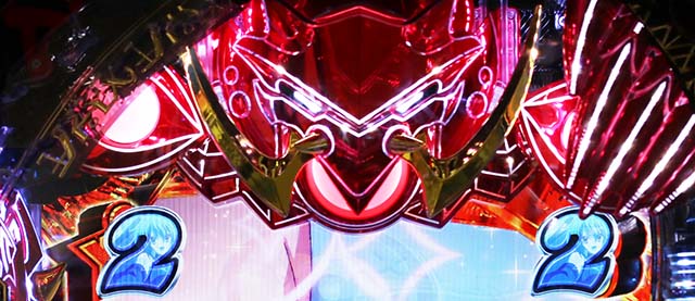 ぱちんこハイスクールDD真紅・リーチ後予告