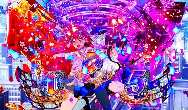 ぱちんこ・とある魔術の禁書目録・先読み予告・入賞時ランプ予告