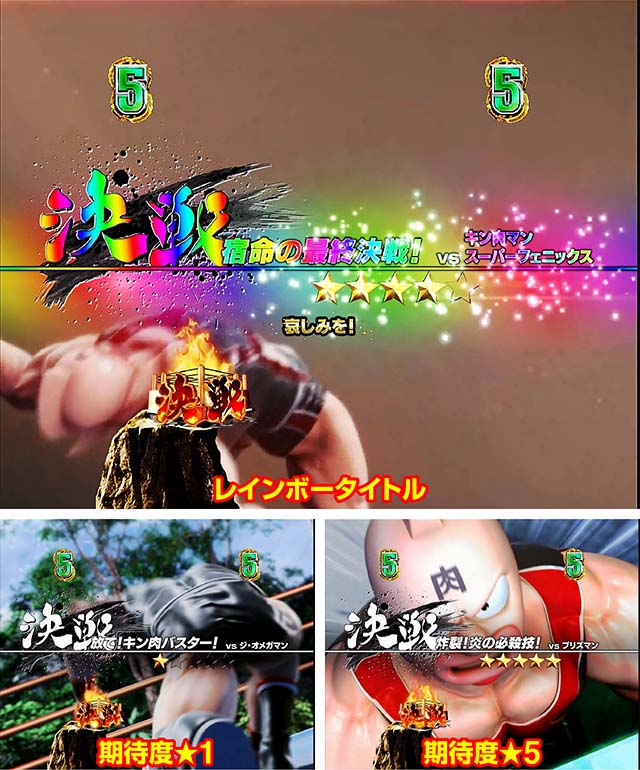 ぱちんこキン肉マン3・超激アツ演出