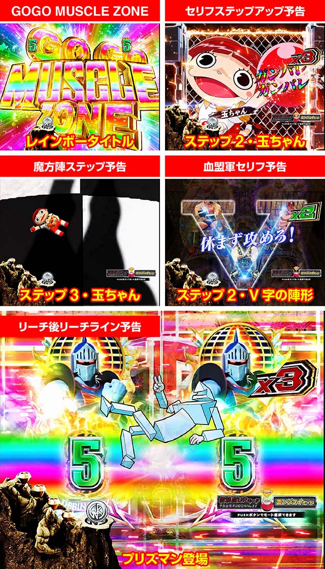 ぱちんこキン肉マン3・プレミアム演出