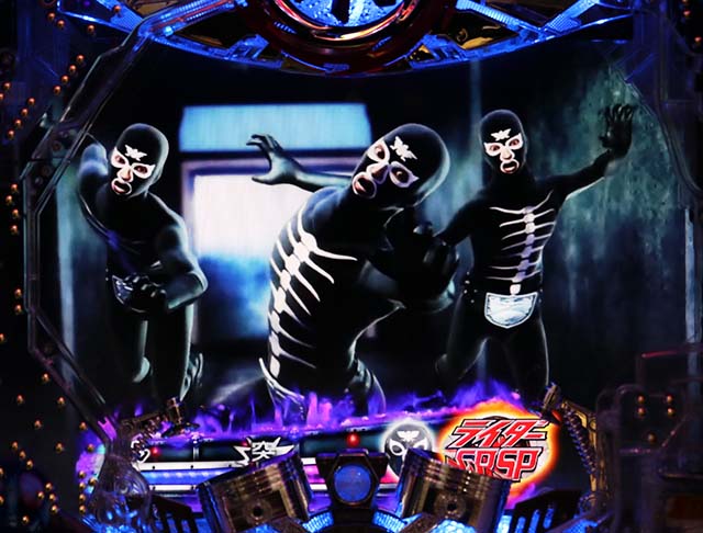 仮面ライダー闇のライダー・リーチ前予告・アジト潜入演出・信頼度