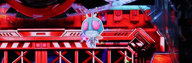 仮面ライダー闇のライダー・リーチ前予告・小キャラ予告・信頼度