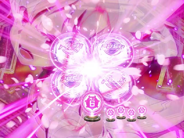 結城友奈は勇者である・勇者RUSH中（前半6回転）