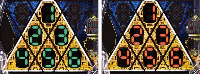 一球魂GOLDピラミッ伝・連続リーチ前予告