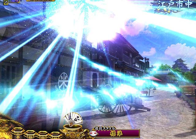 真暴れん坊将軍双撃ぱちんこ・リーチ前予告