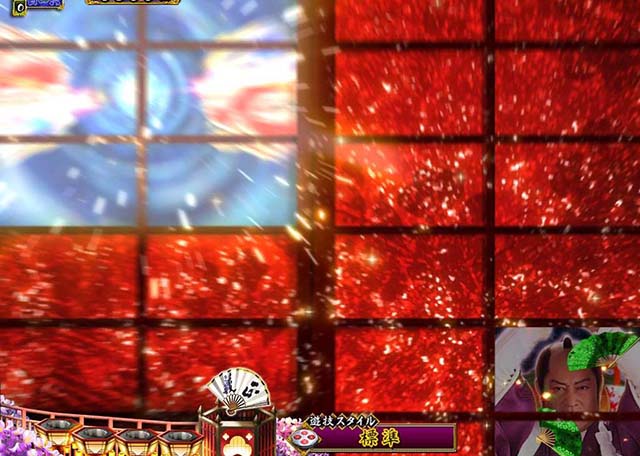 真暴れん坊将軍双撃ぱちんこ・リーチ前予告