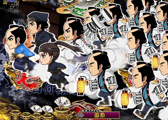 真暴れん坊将軍双撃ぱちんこ・リーチ後予告