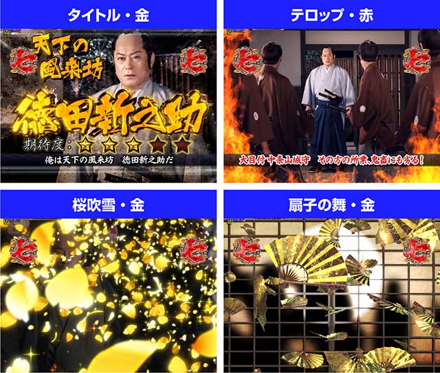 真暴れん坊将軍双撃ぱちんこ・チャンスアップのポイント