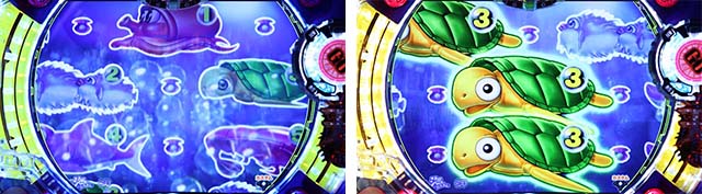 元祖ギンギラパラダイス（ギンパラ）・秘境探索モード中・主要演出