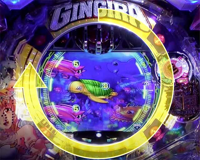 元祖ギンギラパラダイス（ギンパラ）・秘境探索モード中・主要演出