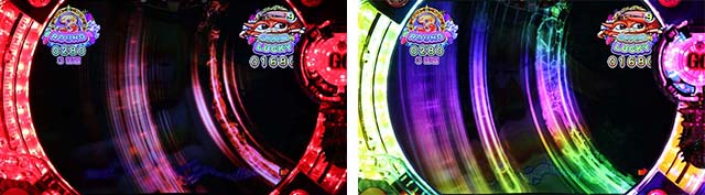 元祖ギンギラパラダイス（ギンパラ）・回転体演出（天国モード突入演出）