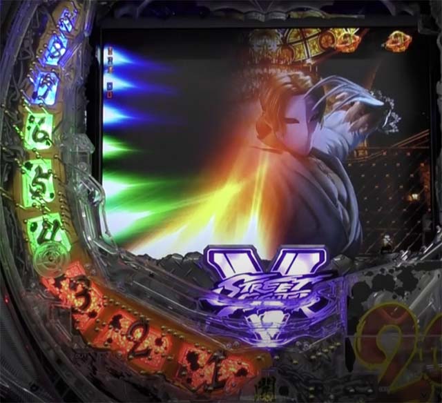 ぱちんこストリートファイターV（スト5）・ギミック