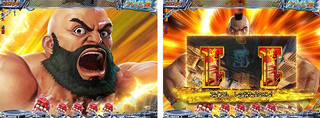 ぱちんこストリートファイターV（スト5）・キャラアクション系予告