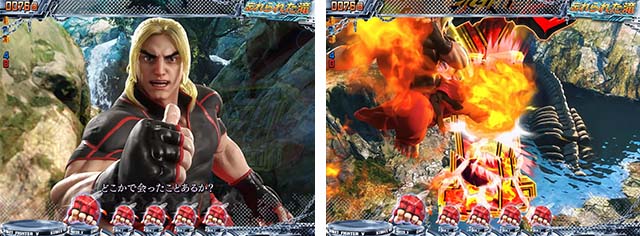 ぱちんこストリートファイターV（スト5）・キャラアクション系予告