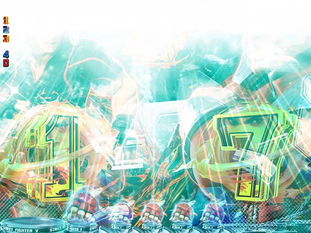 ぱちんこストリートファイターV（スト5）・リーチ前予告（その他）