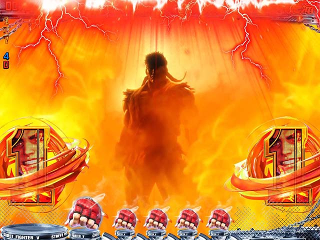 ぱちんこストリートファイターV（スト5）・ノーマルリーチ