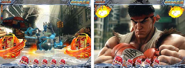 ぱちんこストリートファイターV（スト5）・ノーマルリーチ