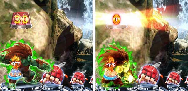 ぱちんこストリートファイターV（スト5）・リーチ前予告（その他）