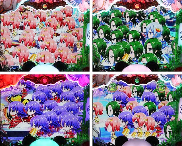 ぱちんこ麻雀物語4・リーチ後予告