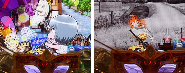 ぱちんこ・からくりサーカス・保留変化予告