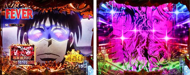 ぱちんこ・からくりサーカス・通常時・大当りの種類&ラウンド中演出