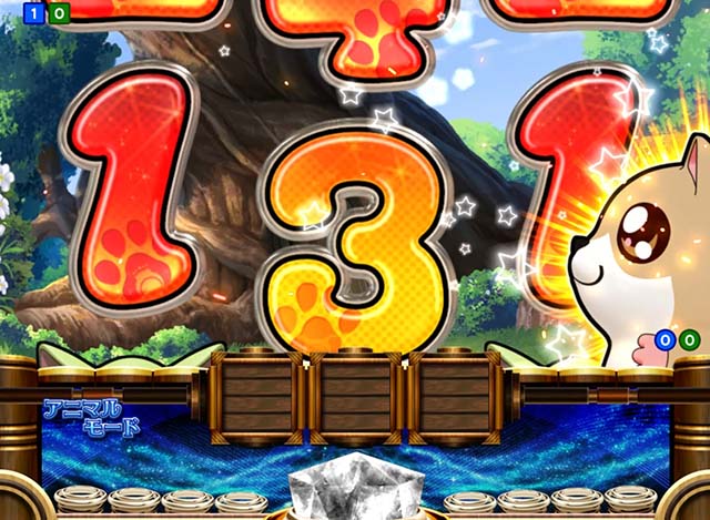 アニマルマンションGO・モモンガのぞきリーチ・信頼度