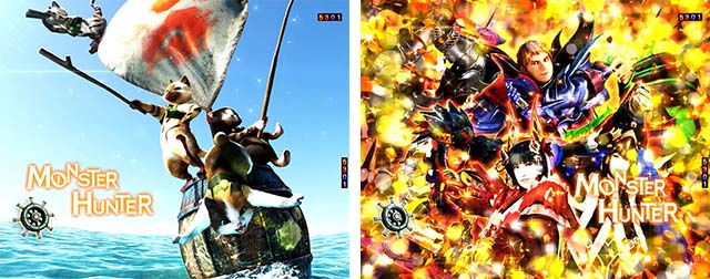 ぱちんこモンスターハンターダブルクロス(モンハン)・リーチ前予告