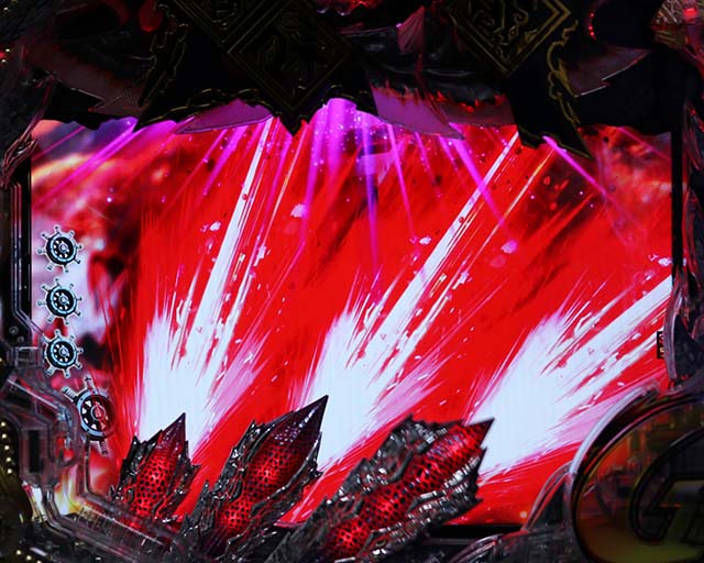 ぱちんこモンスターハンターダブルクロス(モンハン)・リーチ前予告