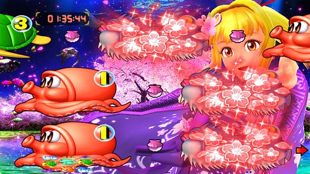 スーパー海物語IN沖縄5（沖海5）・夜桜ゾーン