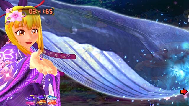 スーパー海物語IN沖縄5（沖海5）・夜桜ゾーン