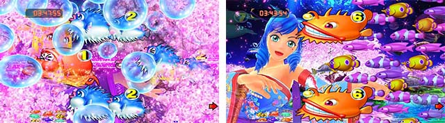 スーパー海物語IN沖縄5（沖海5）・夜桜ゾーン