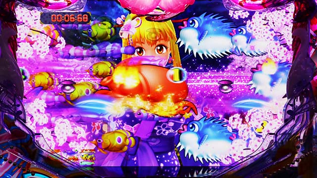 スーパー海物語IN沖縄5（沖海5）・夜桜ゾーン