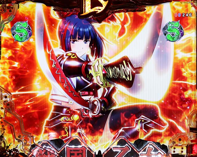 ぱちんこ戦国乙女LEGENDBATTLE（レジェンドバトル）・乙女リーチ（麗）