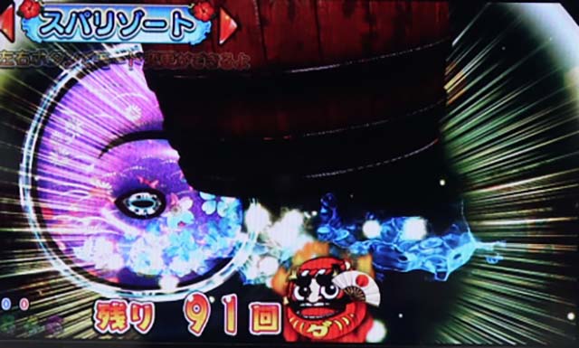 だるまっしゅ2・スパリゾートモード中・主要演出