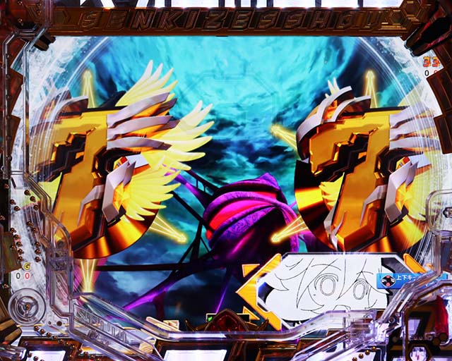 ぱちんこ・フィーバー戦姫絶唱シンフォギア3黄金絶唱・テンパイ図柄のポイント