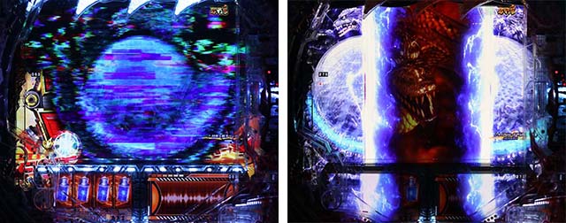 ぱちんこ・真怪獣王ゴジラ2（シンゴジラ2）・G-RUSH中（怪獣総進撃モード）