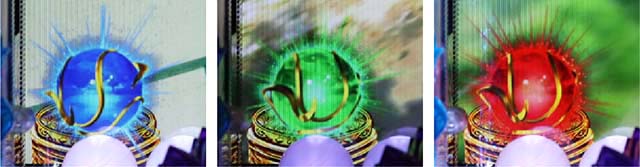 ぱちんこ・犬夜叉2・液晶四隅で発生する演出