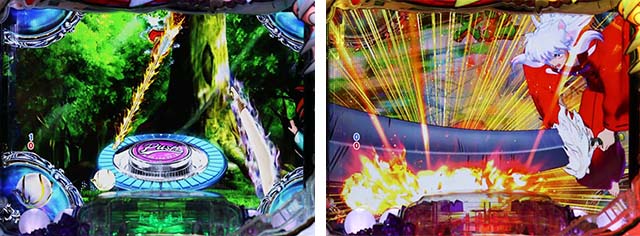 ぱちんこ・犬夜叉2・保留変化予告