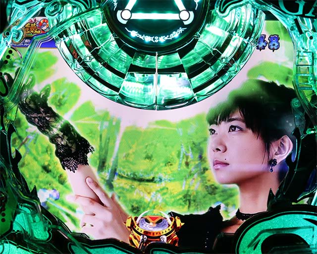 ぱちんこ・真牙狼2・リーチ後予告