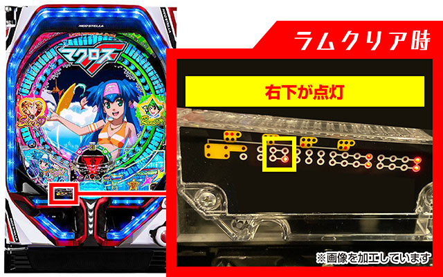 マクロスフロンティア4（ぱちんこマクロスF4）・ラムクリア