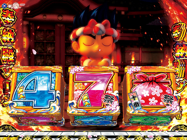 ぱちんこ・元祖大工の源さん2・大工モード中・主要演出