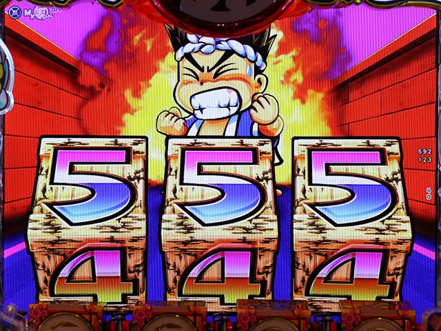 ぱちんこ・元祖大工の源さん2・初代モード中・主要リーチ