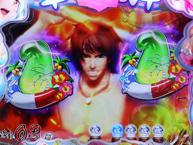 ぱちんこ・華牌RRwith清水あいり・漢の禅集中炎舞中・主要演出