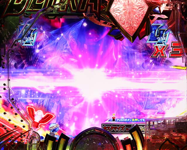 ぱちんこ・ウルトラマンティガ・リーチ後予告