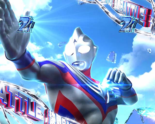 ぱちんこ・ウルトラマンティガ・決戦バトルSPSPリーチ